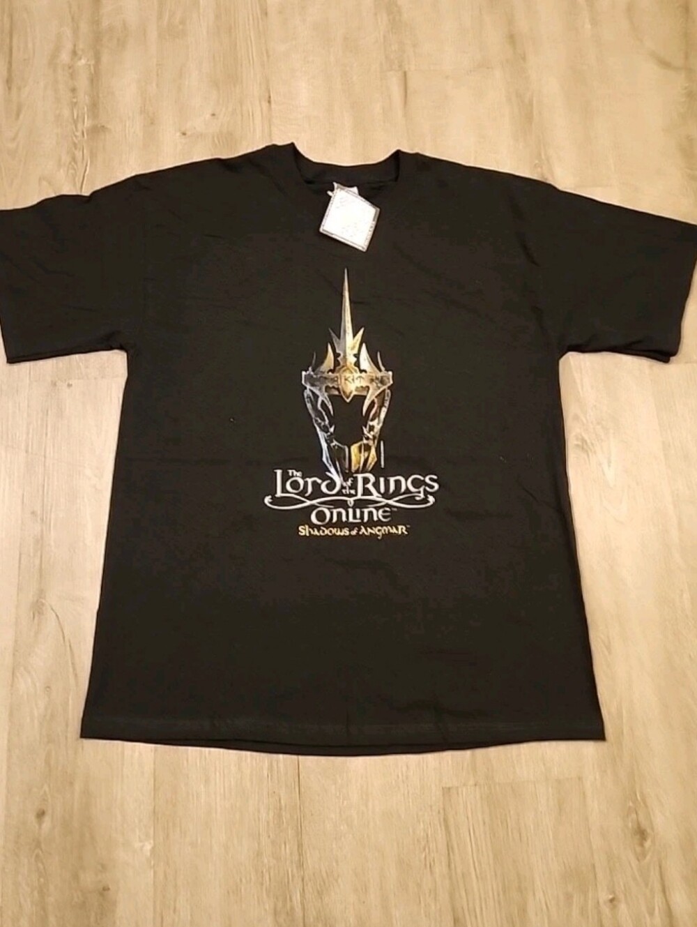 Vintage 2006 Lord of the Rings Online Promo T Shirt Shadows of Angmar Size Large